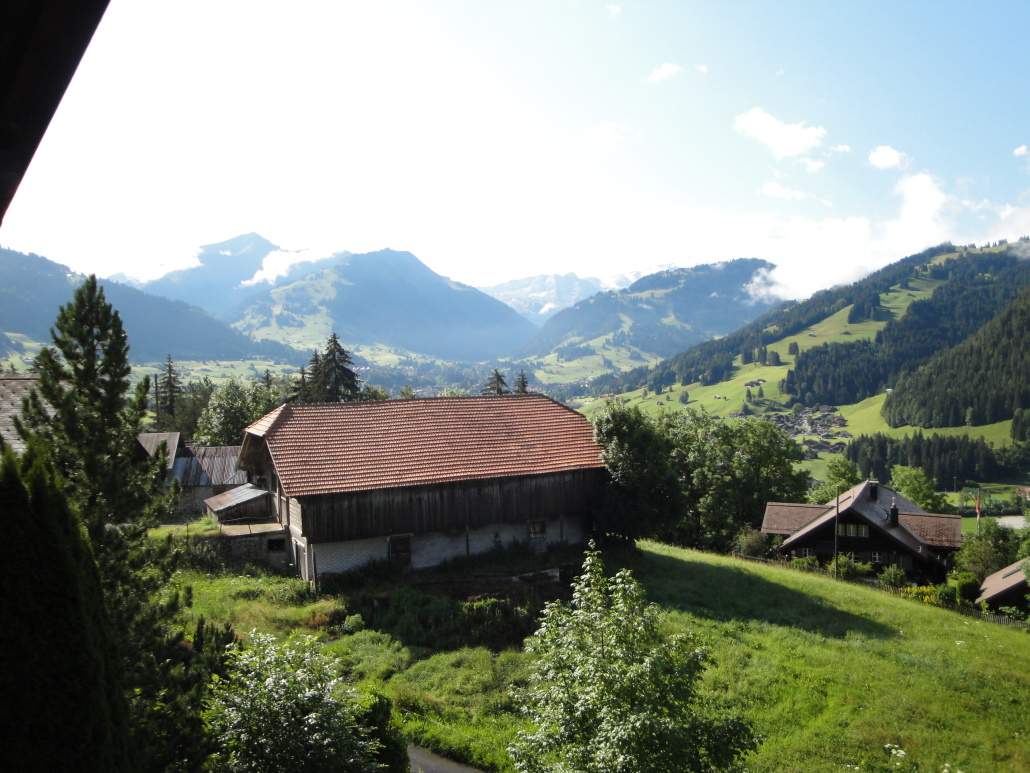 Aussicht Richtung Gstaad