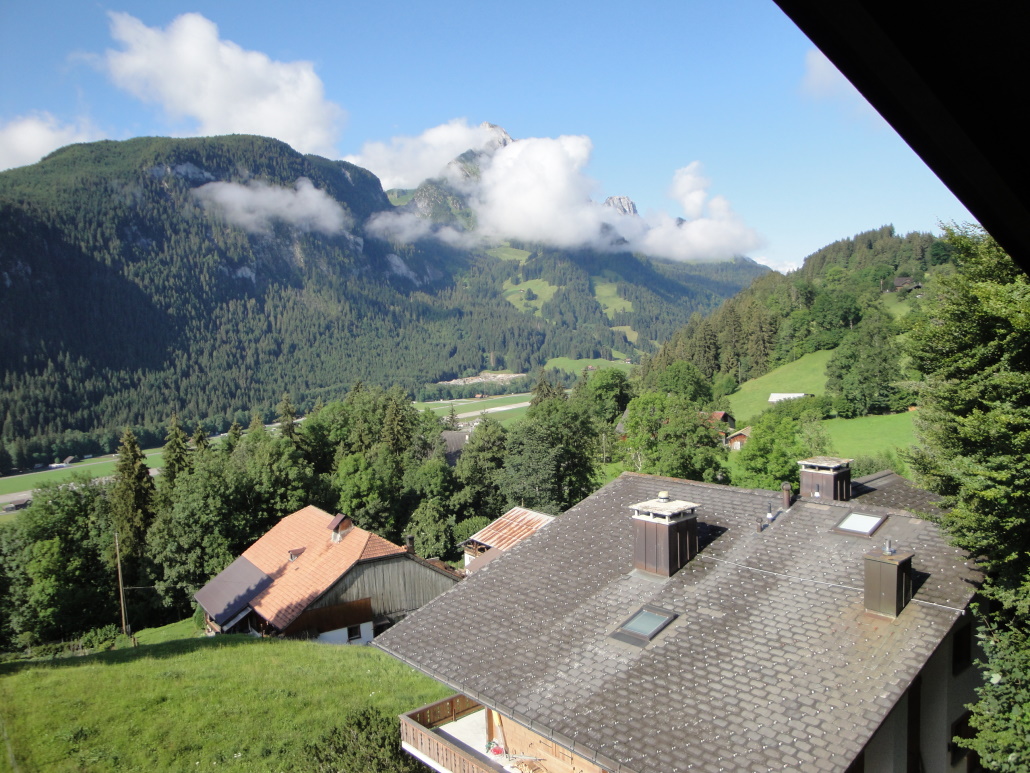 Aussicht Richtung Rougemont